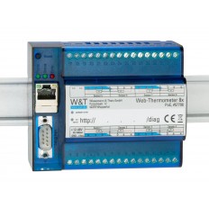 PRODUCT DISCONTINUED. Web-Therm. 8x Pt100, Pt1000
