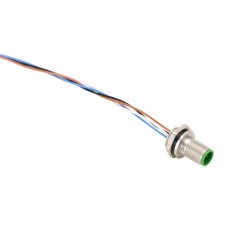 M12 Recep Male 4 pole 0.5Mtr