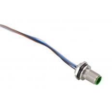 M12 Recep Male 5 pole 1 Mtr