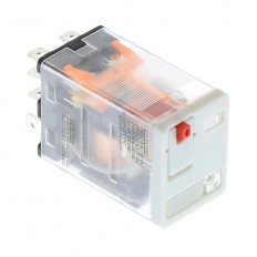 CubeRelay 240VAC 2PDT 15A push