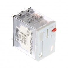 CubeRelay 240VAC 4PDT 15A push