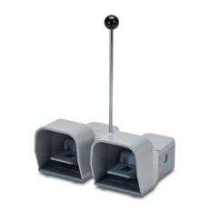 Electric foot switch, dbl