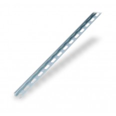 Steel 15mm rail with slots 3'3