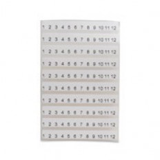 Labels 1-12 for P/I Terms