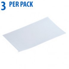 Screen protector, non-glare, 10in. Package of 3. For use with C-more EA9-T10WCL widescreen HMI.