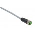 M12 cable for quick-disconnect sensors.