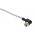 M12 cable for quick-disconnect sensors