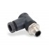 M12 90 deg male 8 pole 6-8mm