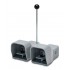 Electric foot switch, dbl
