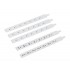 KEY LABEL INSERT 5/PK