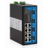 Web managed, 8 ports 10/100Base-T(X), DC12-36V