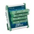 ZIPLink common terminal module, 40-pole, 35mm DIN rail mount.