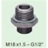 M18 x 1.5 to G1/2in