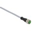 M12 Cbl Female, 4 pole, 10m