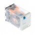CubeRelay 24VDC 2PDT 15A push