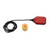 Float level tilt switch rect