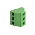 Plug 3 pole green, top entry