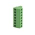 Plug 7 pole green, top entry