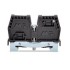 End Bracket Black 6mm for35mm