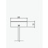 SS316 Paddle 100x30x1.8mm
