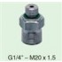 G1/4in to M20 x 1.5