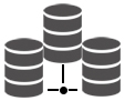 clickplus-nodered-does2 image of 3 connected databases