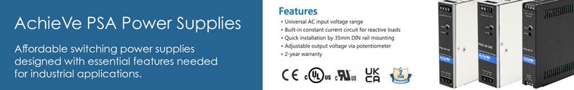 AchieVe PSA Series Power Supplies