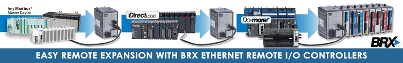 BRX ETHERNET REMOTE I/O CONTROLLERS