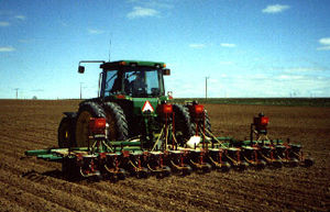 DL240 PLC goes for a tractor ride to monitor agricultural seeding operations